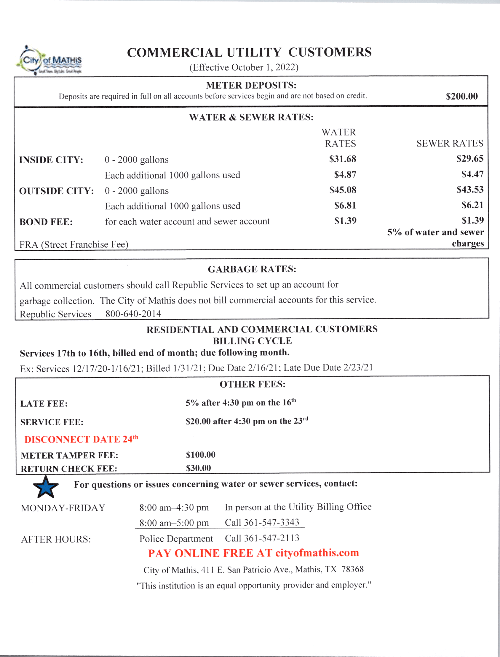 Residential Fee Schedule 4.24.23_0002